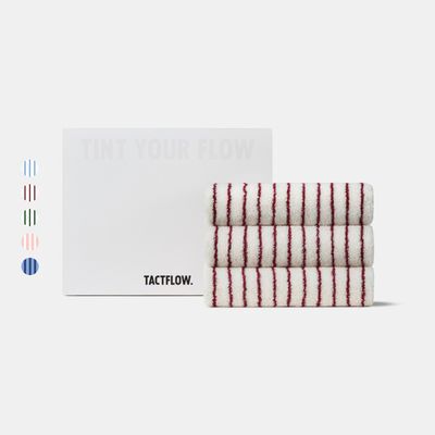 택플로우 타월 스트라이프 3P세트 (5colors)