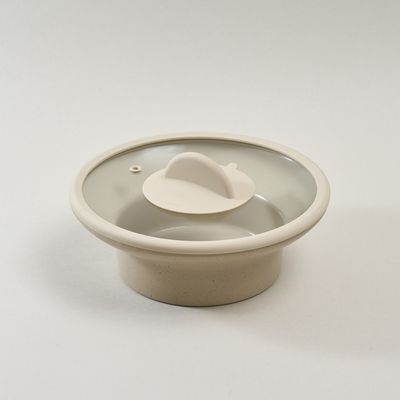 데켓 주물 IH 원형 쿡플레이트 24cm 전용유리뚜껑
