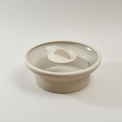 데켓 주물 IH 원형쿡플레이트 28cm+유리뚜껑 세트