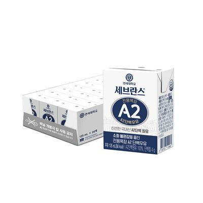 연세유업 세브란스 전용목장 A2 단백우유 24입 (125ml/180ml 중 택1)