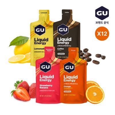 GU에너지 리퀴드 에너지 12개입 4종 1택