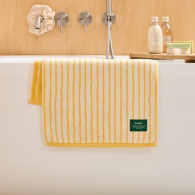 [모던하우스] STF 핀스트라이프 세면타월 YELLOW 40X80cm 190g