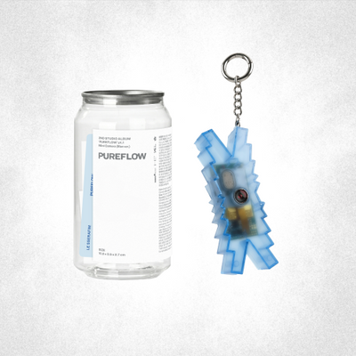 Le Seraphim 2nd Studio Album [PUREFLOW] pt.1 (Mini Camera ver.) Blue ver.