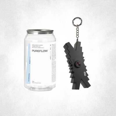 Le Seraphim 2nd Studio Album [PUREFLOW] pt.1 (Mini Camera ver.) Black ver.