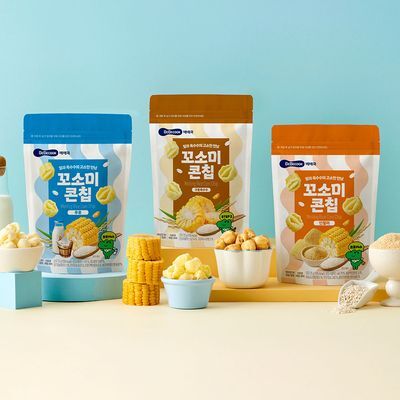 베베쿡 꼬소미콘칩 6개 (25g x 6개)