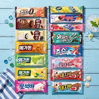 롯데 인기/신상 아이스크림 바류 16종 모음