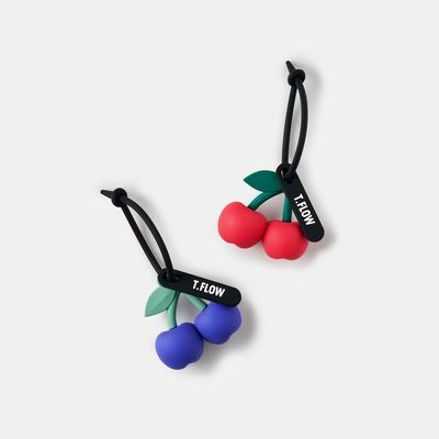 택플로우 실리콘 키링 베리 (2colors)