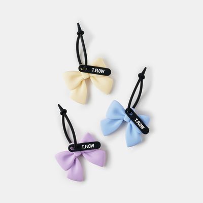 택플로우 실리콘 키링 리본 (3colors)