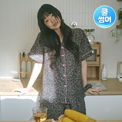 [쿨썸머] 주디앤 클로즈 반팔 잠옷 파자마세트