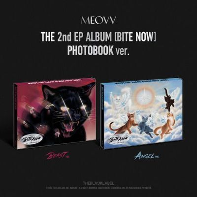 Miyao MEOVV THE 2nd EP ALBUM [BITE NOW] PHOTOBOOK ver. 2 Types 1 Set