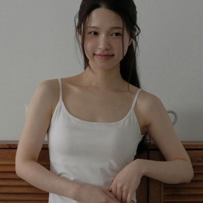 엣프터 누디 백리스 브라탑 (아이보리/블랙/멜란지 그레이/모카 베이지/더스티 블루)