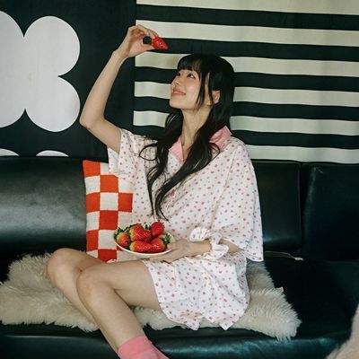 Judy & Berry Pink Clean Fit Short Sleeve Pajama Set