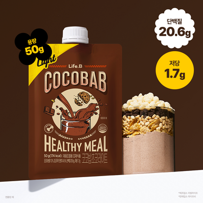 라이프비 코코밥 단백질쉐이크 50g 7개입 초코 라이트