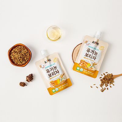 엘빈즈 보리차/작두콩 현미차 1박스 (100ml x 10팩) 2종 택1