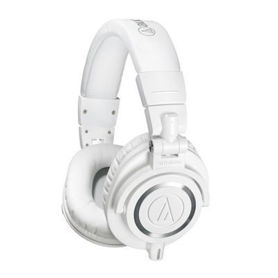공식수입원 오디오테크니카 ATH-M50x WH 프로 스튜디오 모니터링 헤드폰 스테디셀러 모델 화이트 에디션