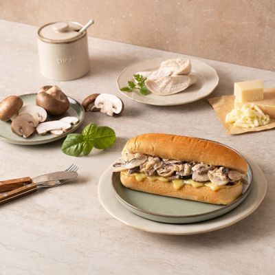 베키아에누보 크리미 머쉬룸 바게트 샌드위치 135g 3개입 1봉