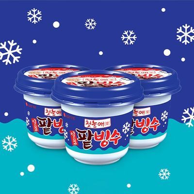 롯데 찰떡 일품 팥빙수 240mlx12개