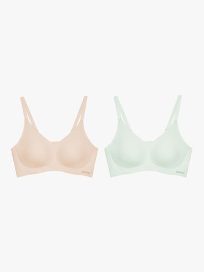 감탄브라 인견쿨 후크형 브라 2set