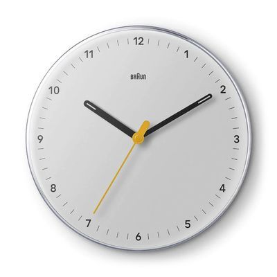 브라운 Braun Clock BC26 White