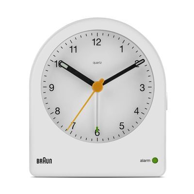 브라운 Braun Clock BC22 white