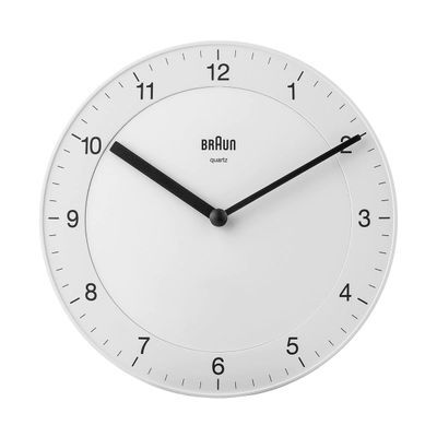 브라운 Braun Clock BC06 white