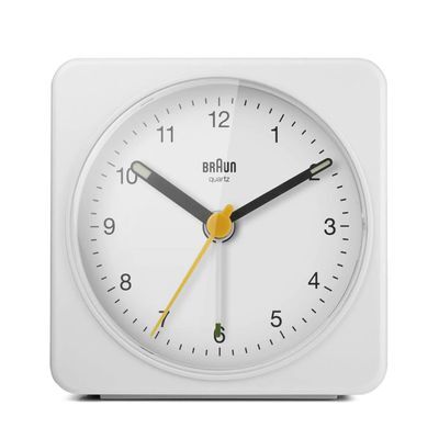 브라운 Braun Clock BC03 white