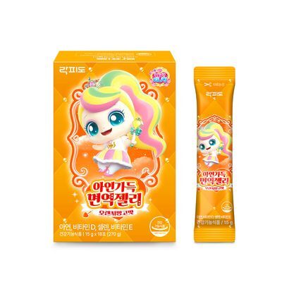 락피도 티니핑 아연가득면역젤리 18포 (18일분)