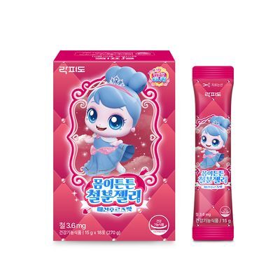 락피도 티니핑 몸이튼튼철분젤리 18포 (18일분)