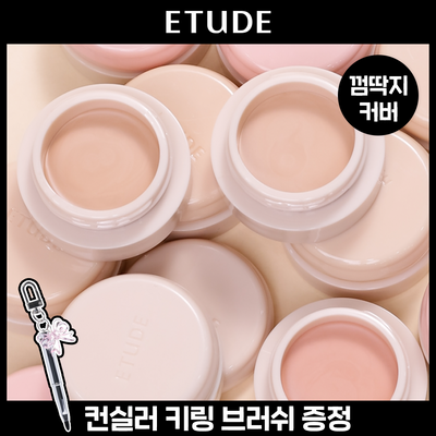 [껌딱지 커버] 에뛰드 더블 래스팅 커버 톡 컨실 팟 4g  3 Colors
