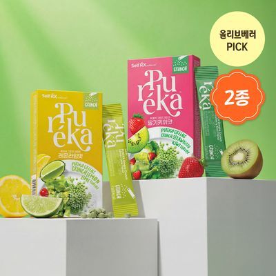 퓨레카 그린즈 크런치 7포 2종 택1 (3초 샐러드)