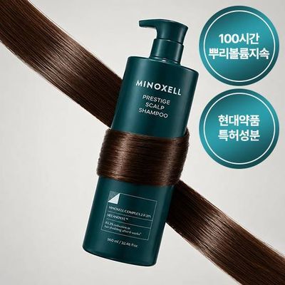 [NEW/탈모샴푸/뿌리볼륨] 현대약품 마이녹셀 프레스티지 스칼프 샴푸 480ml