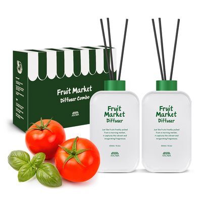 에이로마 후르츠마켓 디퓨저 450ml 바질토마토 2개입