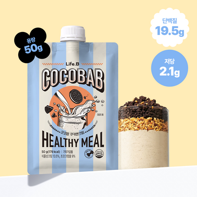 라이프비 코코밥 단백질쉐이크 50g 7개입 쿠키앤크림