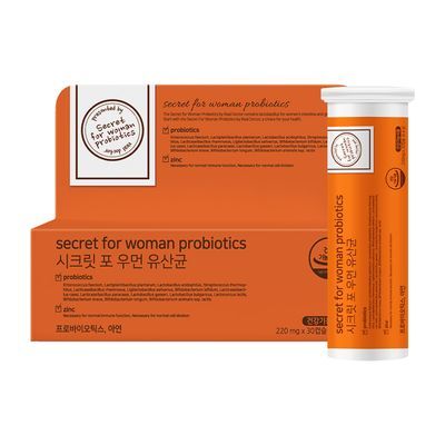 리얼닥터 시크릿포우먼 여성유산균 200mg*30캡슐 (1개월분)