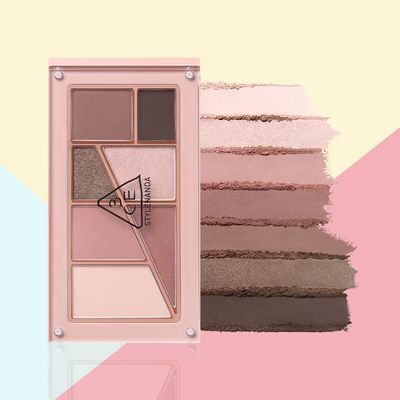 3CE 레이어 잇 올 아이 팔레트 너티 브라운