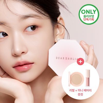 디어달리아 스킨 파라다이스 쉬어 실크 쿠션 10g*2 21N 기획 (+리퀴드 블러쉬 미니 2g)