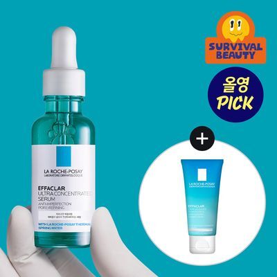 [9월 올영픽/모공결데일리앰플] 라로슈포제 에빠끌라 울트라 컨센트레이티드 세럼 30ml (+에빠끌라 폼 50ml)
