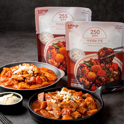 킬로리 저당찜닭 매콤 350g