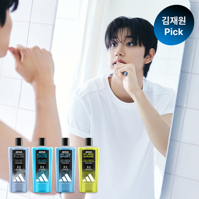 [NEW][김재원PICK] 아디다스 3-IN-1 샤워젤 600ML 4종 택1