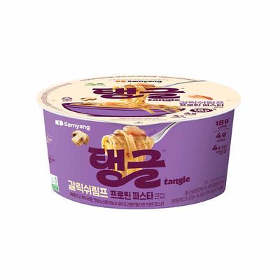 삼양식품 탱글 갈릭쉬림프 프로틴 파스타 큰컵 100g