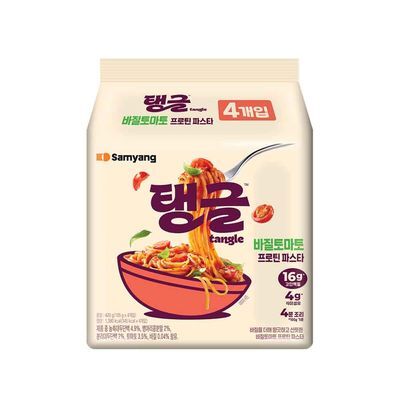 삼양식품 탱글 바질토마토 프로틴 파스타 420g