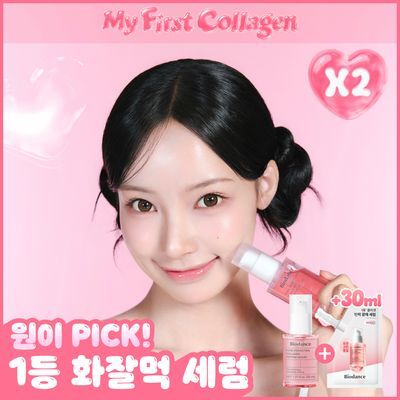 [원이PICK/60ml 대용량] 바이오던스 포어 퍼펙팅 콜라겐 펩타이드 세럼 30ml 리필 기획