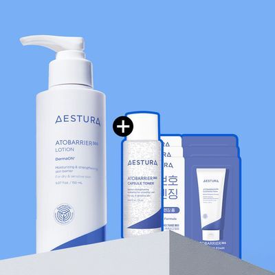 에스트라 아토베리어365 로션 150ml 기획(+토너25ml+클렌징폼3g*3EA)