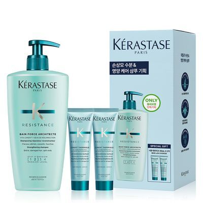 [손상케어] 케라스타즈 방 포스 아키텍트 샴푸 500ml 기획(+시몽테르미크 30ml*2)