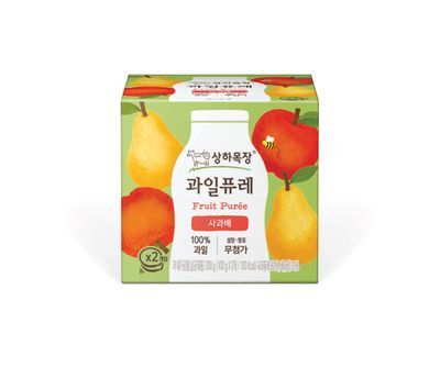 상하목장 과일퓨레 200g 사과배