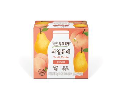 상하목장 과일퓨레 200g 복숭아배