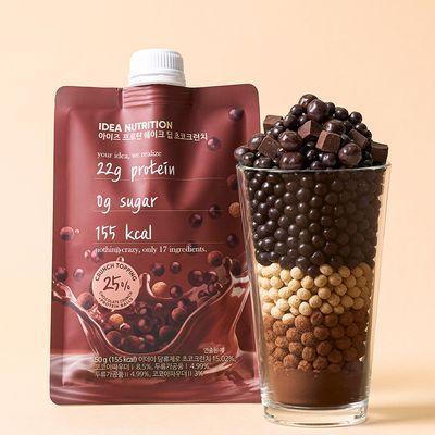 이데아뉴트리션 아이즈 프로틴 쉐이크 딥 초코크런치 50g