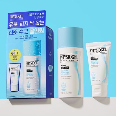 피지오겔 아쿠아 포맨 오일컷 올인원 100ml 기획 (+시카폼 20ml)