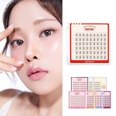코링코 톡톡하라 노글루 속눈썹 페스티벌 48pcs