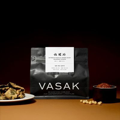 VASAK 바삭 김부각 지퍼백 된장쑥갓 김부각 50g